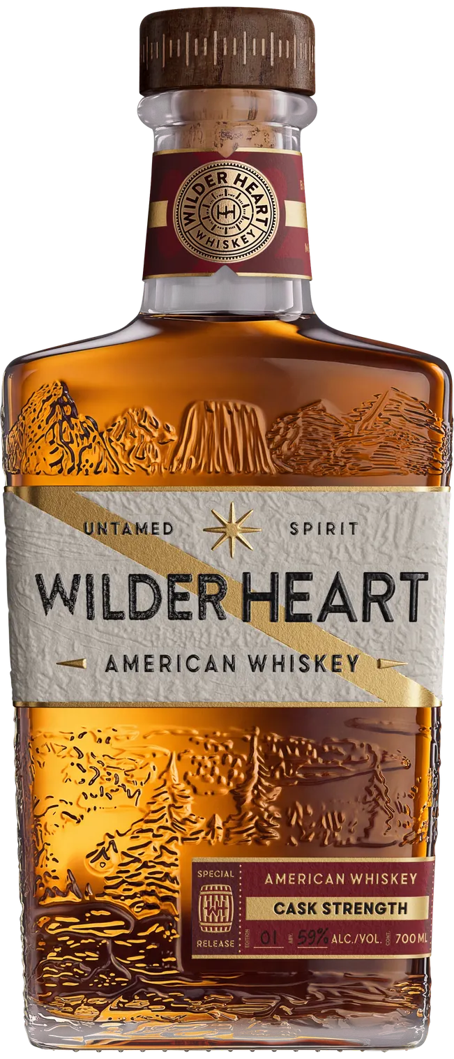 Wilder Heart Cask Strength bottle